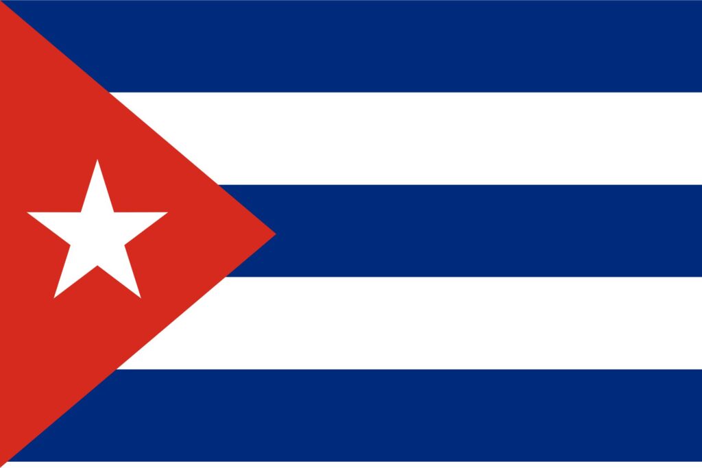 BANDERA CUBA